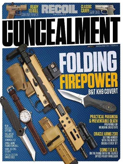 Title details for RECOIL Presents: Concealment by CMG West, LLC - Available